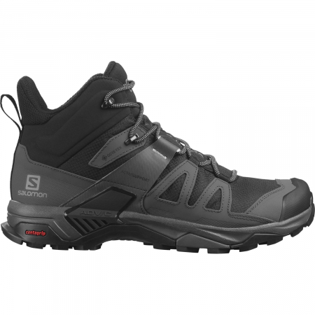 incaltaminte sport si outdoor - Ghete drumetie barbati SALOMON X ULTRA 4 MID Gore-Tex Negru