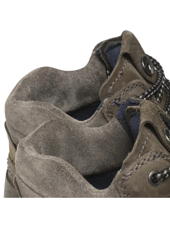 Ghete piele nubuck barbati WRANGLER YUMA gri inchis [5]