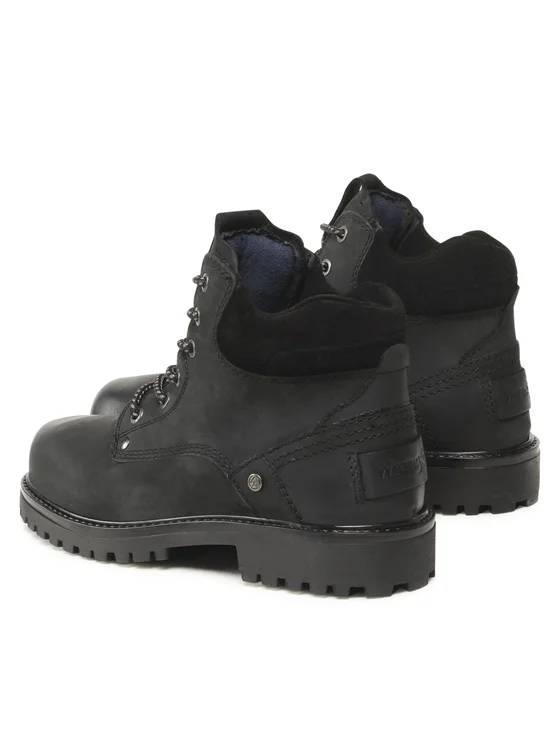 Ghete piele nubuck barbati WRANGLER YUMA negru [6]