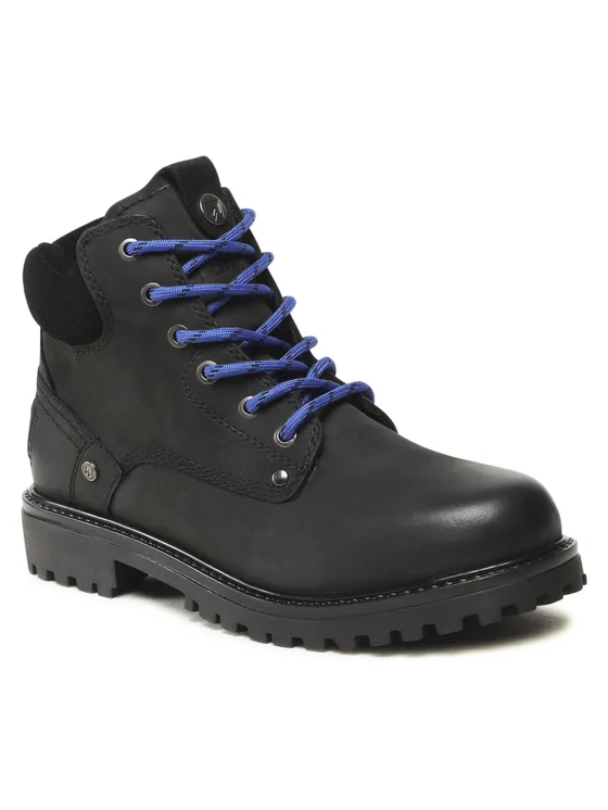 Ghete piele nubuck barbati WRANGLER YUMA negru [1]