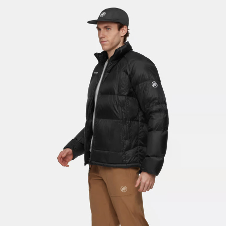 Jacheta puf calduroasa barbati MAMMUT Glacier Glow In negru [2]