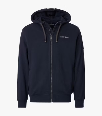 bluze midlayer training fleece - Hanorac fermoar gluga barbati CASA MODA Northern Expedition bleumarin