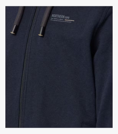 Hanorac fermoar gluga barbati CASA MODA Northern Expedition bleumarin [3]