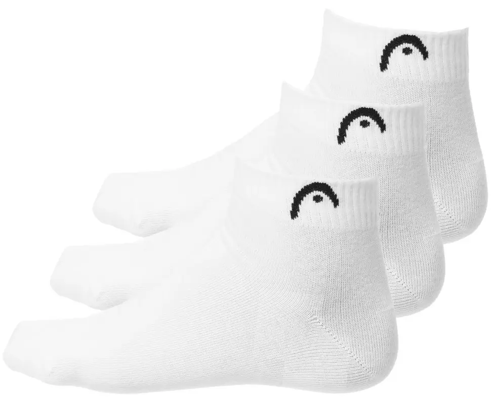 Outdoor - Sosete sport scurte barbati HEAD ALL SPORTS TRAINING QUARTER alb