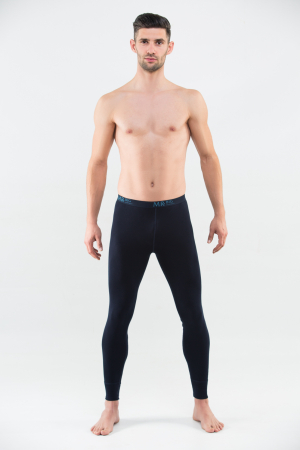 pijamale lenjerie de corp - Pantaloni de corp bumbac barbati MR. BIG 302 bleumarin