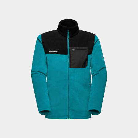 Outdoor - Bluza fermoar midlayer fleece barbati MAMMUT INNOMINATA turcoaz