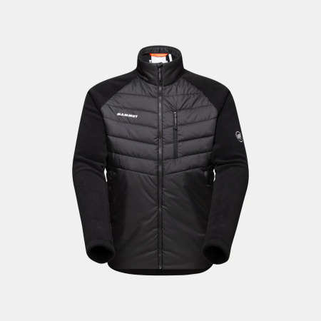 Outdoor - Jacheta fermoar fleece hybrid barbati MAMMUT Innominata ML negru