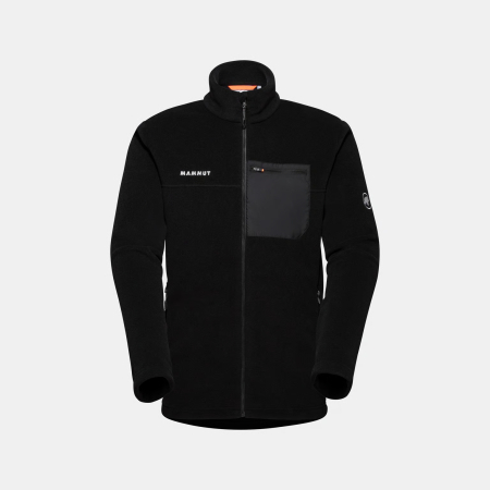 Outdoor - Bluza fermoar midlayer fleece barbati MAMMUT INNOMINATA negru