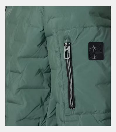 Jacheta matlasata usoara barbati CASA MODA verde [5]