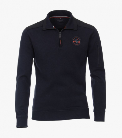 pulover troyer - Bluza troyer barbati CASA MODA "Mont Blanc" bleumarin