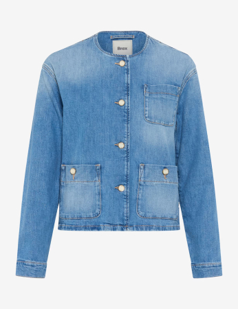 Articole femei - Jacheta blugi femei BRAX PARIS albastru