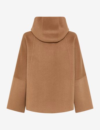 Jacheta pelerina lana gluga femei BRAX DUBLIN 976428-95992640 camel [1]