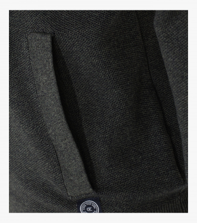 Cardigan fermoar barbati CASA MODA oliv inchis [3]