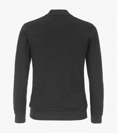 Cardigan fermoar barbati CASA MODA oliv inchis [1]