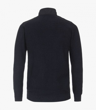 Cardigan fermoar bumbac barbati CASA MODA "Sunshine State" bleumarin [2]