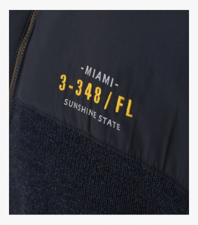 Cardigan fermoar bumbac barbati CASA MODA "Sunshine State" bleumarin [1]