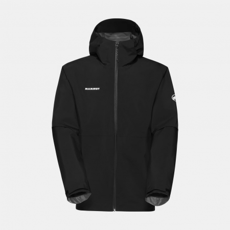 Outdoor - Jacheta hardshell 2L gluga barbati 10K/10K MAMMUT Linard Light HS negru