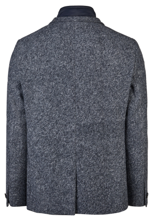 Jacheta barbati lana HECHTER bleumarin melanj [3]