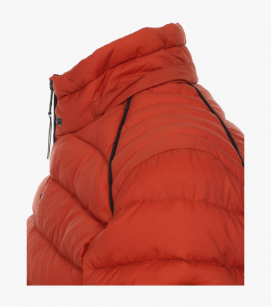 Jacheta matlasata cu gluga barbati CASA MODA portocaliu [6]