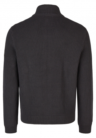 Jacheta tricot matlasata fermoar barbati HECHTER 65012-132811 negru [1]