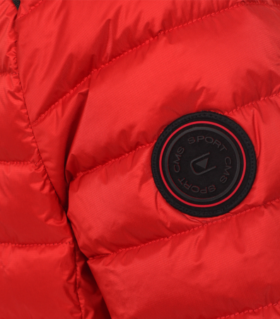 Jacheta matlasata barbati CASA MODA rosu [2]