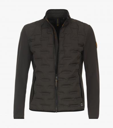 Jachete - Jacheta softshell matlasata barbati CASA MODA oliv