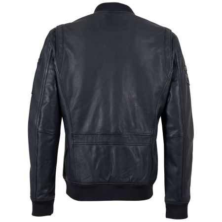 Jacheta piele pilot barbati MAURITIUS Airpilot denim blue [1]