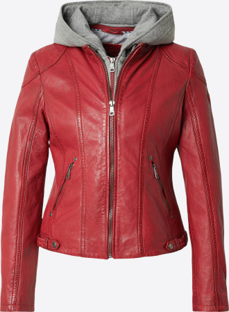 Articole femei - Jacheta femei piele MAURITIUS Ammy rosu