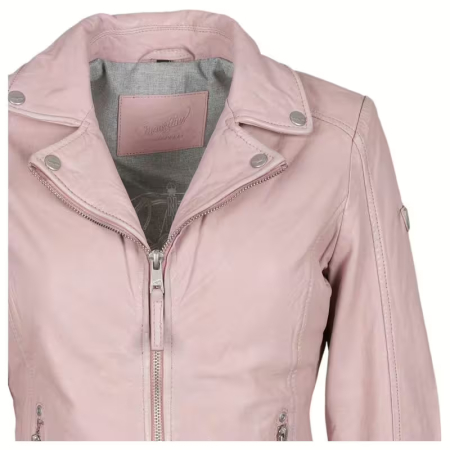 Jacheta femei piele Mauritius Bajah roz [2]