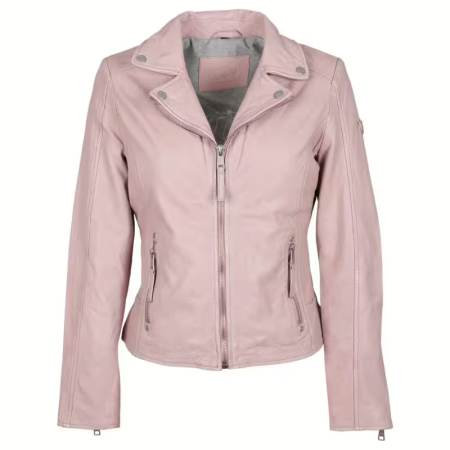 Articole femei - Jacheta femei piele Mauritius Bajah roz