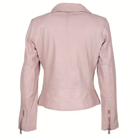 Jacheta femei piele Mauritius Bajah roz [1]