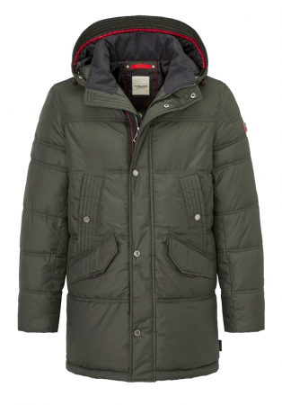 Jachete - Jacheta parka gluga barbati REDPOINT Roy oliv