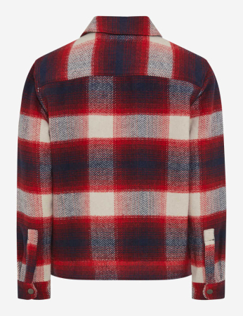 Jacheta overshirt barbati BRAX SANTIAGO rosu carouri [1]