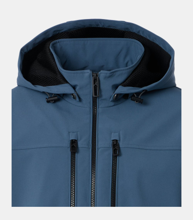 Jacheta softshell gluga barbatu CASA MODA  albastru [2]