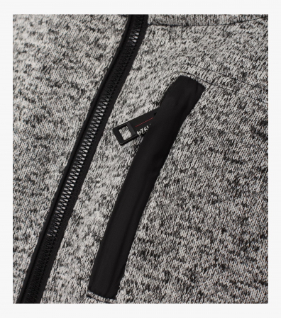 Cardigan sport barbati CASA MODA Bergen gri deschis melanj [4]