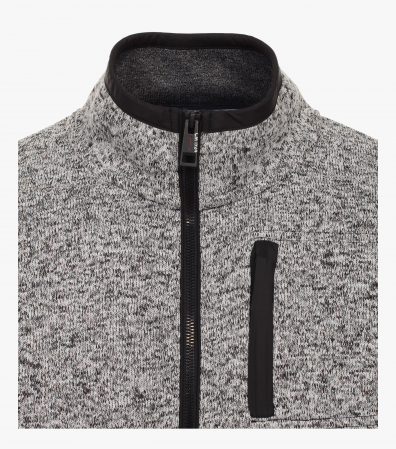 Cardigan sport barbati CASA MODA Bergen gri deschis melanj [2]