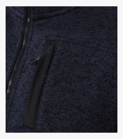 Cardigan sport barbati CASA MODA Bergen bleumarin melanj [3]
