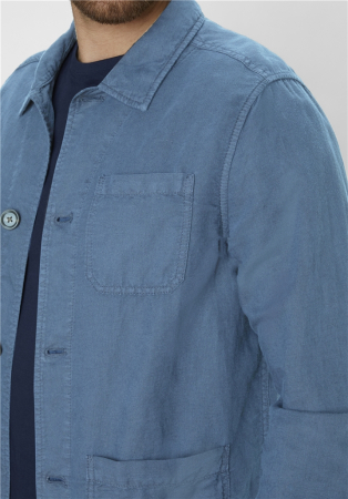 Camasa overshirt in/bumbac barbati REDPOINT Grover bleu [2]