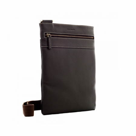 Tolbă plată IPad piele CARLA ROSSINI maro [1]