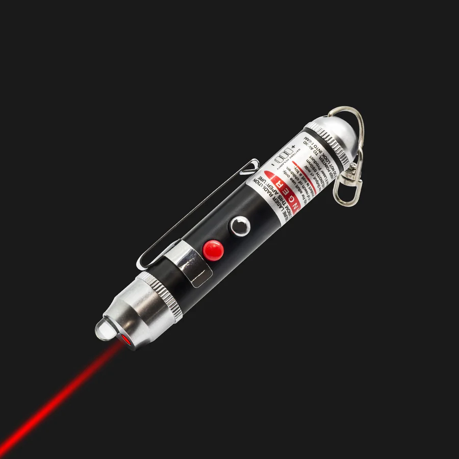 accesorii outdoor - Lanterna LED portabila cu fascicol laser TRUE LASERLITE