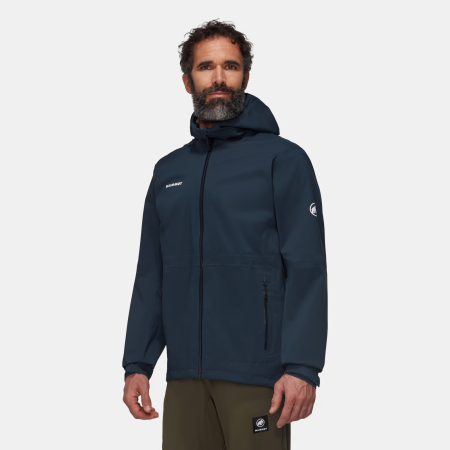 Jacheta tehnica 20K/20K 3L gluga barbati MAMMUT Linard Guide HSbleumarin [1]