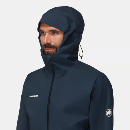 Jacheta tehnica 20K/20K 3L gluga barbati MAMMUT Linard Guide HSbleumarin [6]
