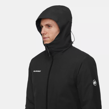 Jacheta termo gluga 10Kx10K 2L barbati MAMMUT Linard HS negru [6]
