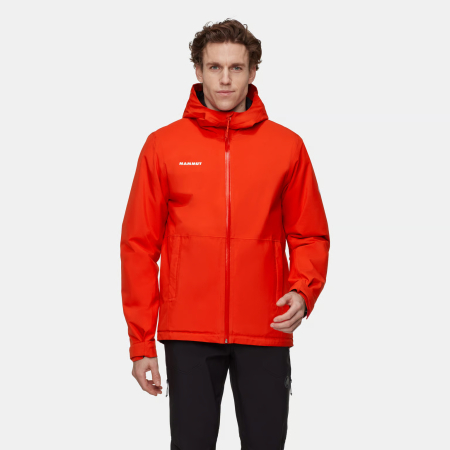 Jacheta termo gluga 10Kx10K 2L barbati MAMMUT Linard HS rosu [1]
