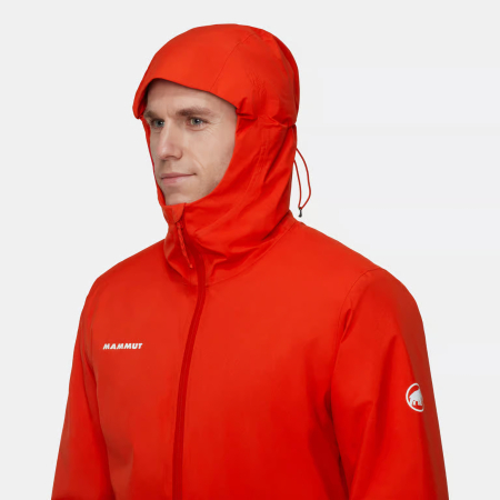 Jacheta termo gluga 10Kx10K 2L barbati MAMMUT Linard HS rosu [4]