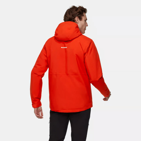 Jacheta termo gluga 10Kx10K 2L barbati MAMMUT Linard HS rosu [3]