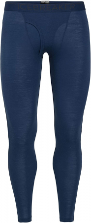 Outdoor - Pantaloni de corp merino cu slit barbati ICEBREAKER 175 Everyday bleumarin