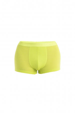 lenjerie termica - Boxer merino barbati ICEBREAKER Anatomica Cool-Lite galben verzui