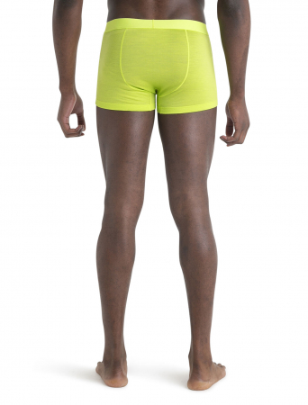 Boxer merino barbati ICEBREAKER Anatomica Cool-Lite galben verzui [2]