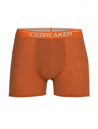 Outdoor - Boxeri lungi merino barbati ICEBREAKER Anatomica portocaliu